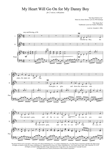 My Heart Will Go On (Love Theme from Titanic) (arr. Amanda Dills)