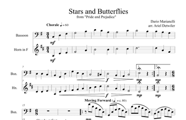 Stars And Butterflies (arr. Ariel Detwiler)