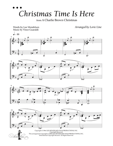 Christmas Time Is Here (arr. Lorie Line)