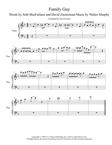 Theme From Family Guy (arr. Kevin Busse)