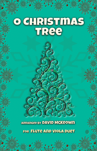 O Christmas Tree, (O Tannenbaum), Jazz style, for Flute and Viola Duet (arr. David McKeown)