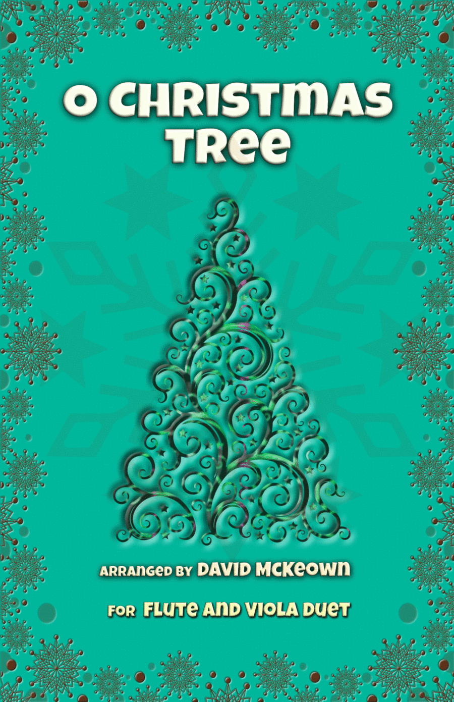 O Christmas Tree, (O Tannenbaum), Jazz style, for Flute and Viola Duet (arr. David McKeown)