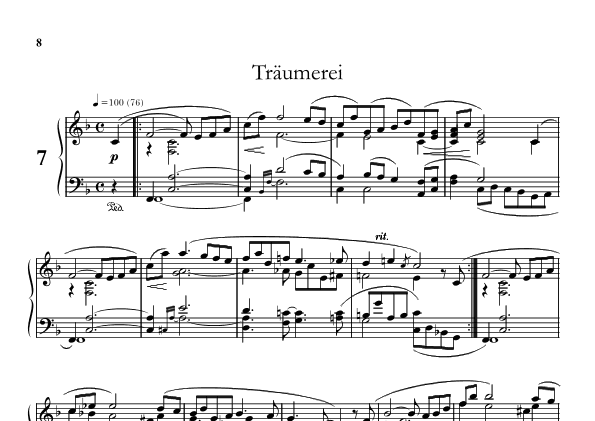 Robert Schumann - Reverie (Traumerei) (arr. Unimusic Academy (Academia Unimusica))