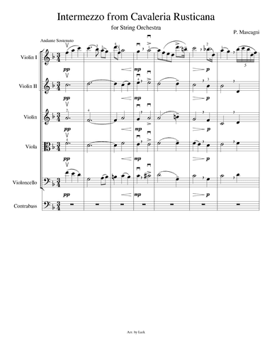 Intermezzo From Cavaleria Rusticana (arr. Lark)