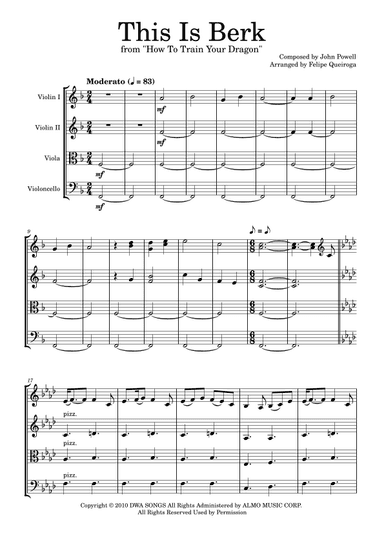 This Is Berk (arr. Felipe Queiroga)