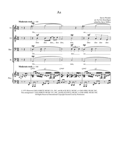 As (arr. Eric Knechtges)