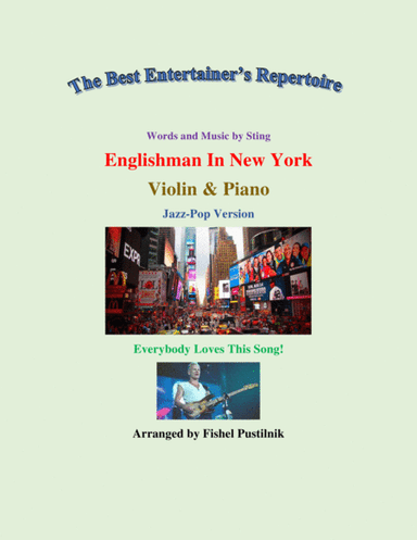 Englishman In New York (arr. Fishel Pustilnik)