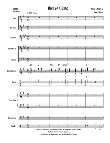 Kind Of A Drag (arr. Bruce Muckala)