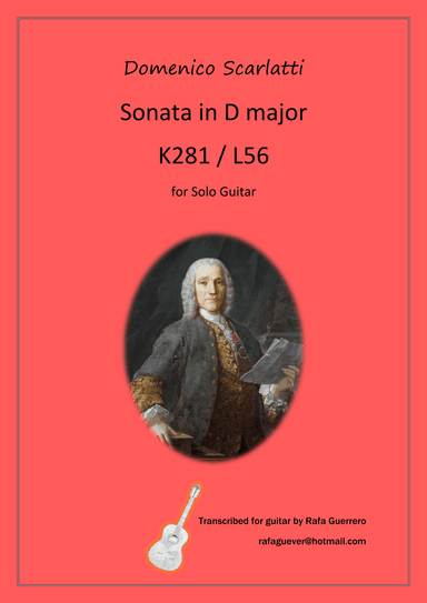 Sonata K281 / L56 (arr. Rafa Guerrero)