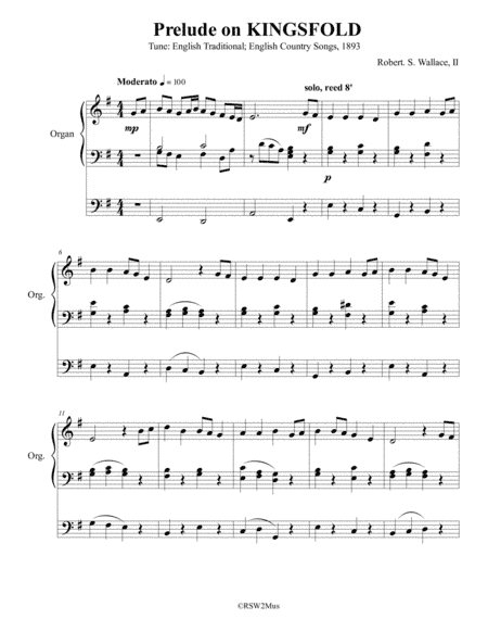 Prelude on KINGSFOLD (arr. Robert S. Wallace, II)