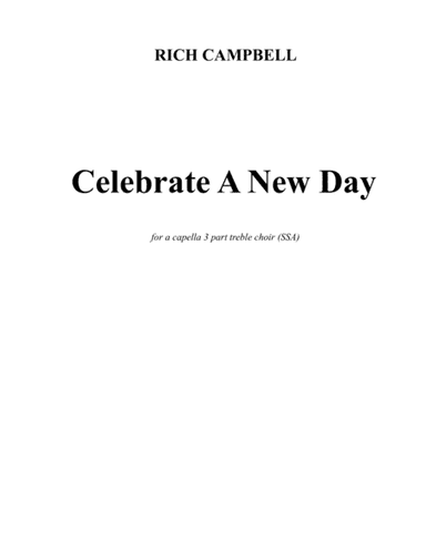 Celebrate A New Day