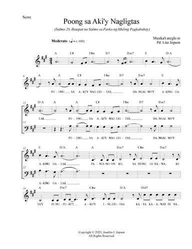 Poong sa Aki'y Nagligtas