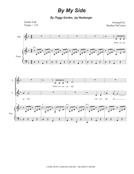 By My Side (arr. Stephen DeCesare)