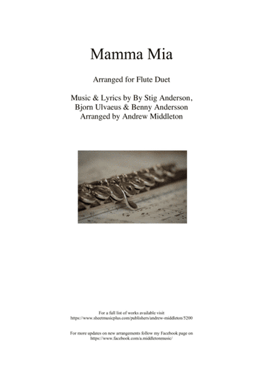 Mamma Mia (arr. Andrew Middleton)
