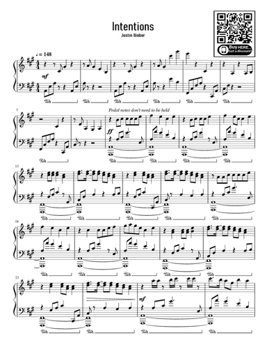 Intentions (arr. eduardo)