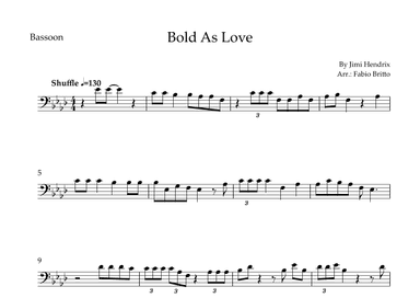 Bold As Love (arr. Fabio Britto)
