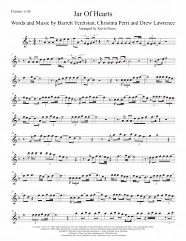 Jar Of Hearts (arr. Kevin Busse)