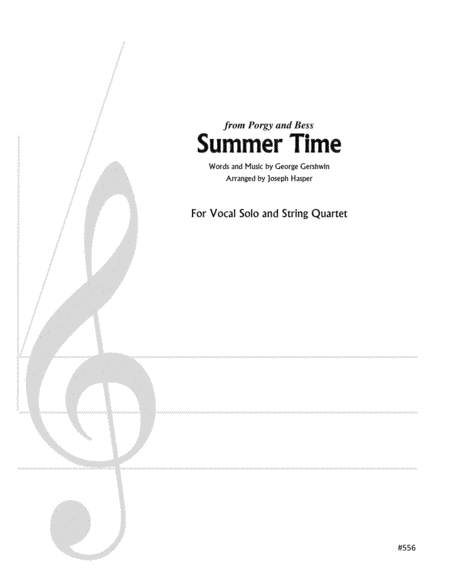 Summertime (arr. Joseph Hasper)