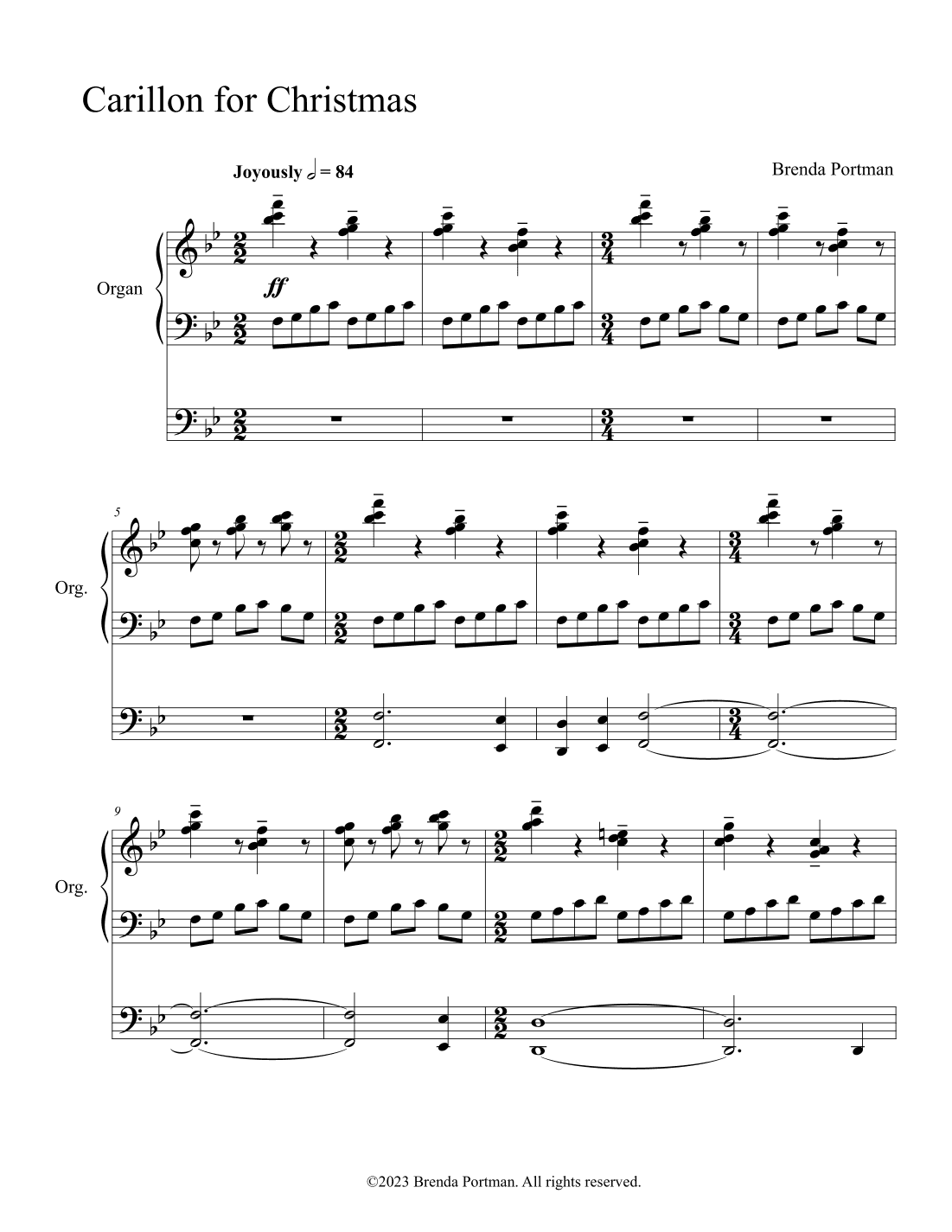 Carillon for Christmas