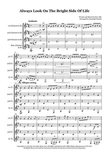 Always Look On The Bright Side Of Life (arr. Kayleigh Huelin)
