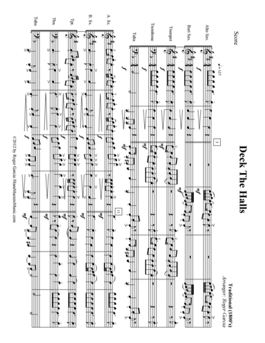 Deck The Halls (arr. Roger Garcia)