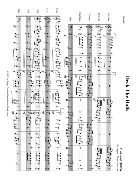 Deck The Halls (arr. Roger Garcia)