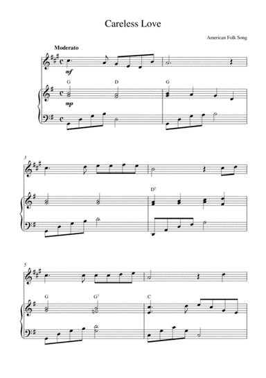 Careless Love (arr. Kaiserin Rebecca)