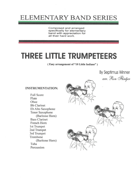 THREE LITTLE TRUMPETEERS (arr. Ron Flintjer)
