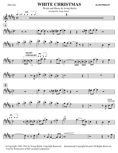 White Christmas (arr. Jorge Juárez)