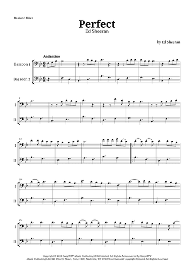 Perfect (arr. Langanho)