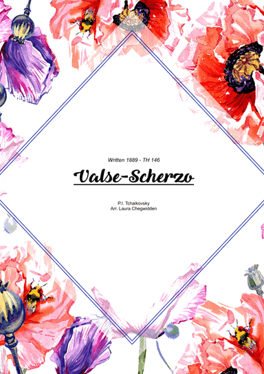 Valse-Scherzo TH 146 for String Quartet (arr. Laura Chegwidden)