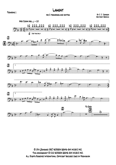 Lament (arr. Andy Derrick)