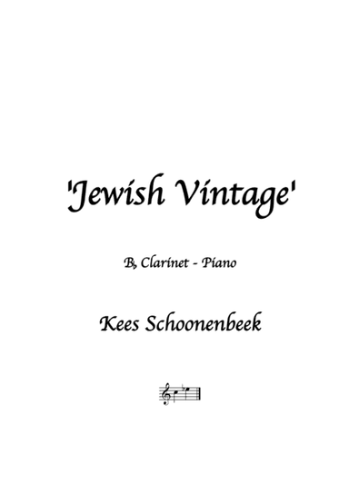 Jewish Vintage (arr. Kees Schoonenbeek)