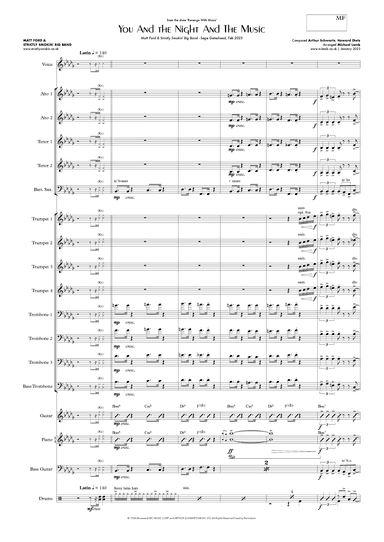 You And The Night And The Music (arr. Michael Lamb)