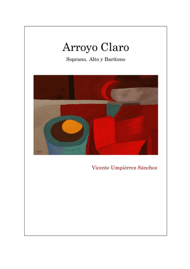 Arroyo Claro (arr. Vicente Umpiérrez Sánchez)