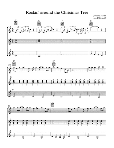Rockin' Around The Christmas Tree (arr. Frank Kerntiff)