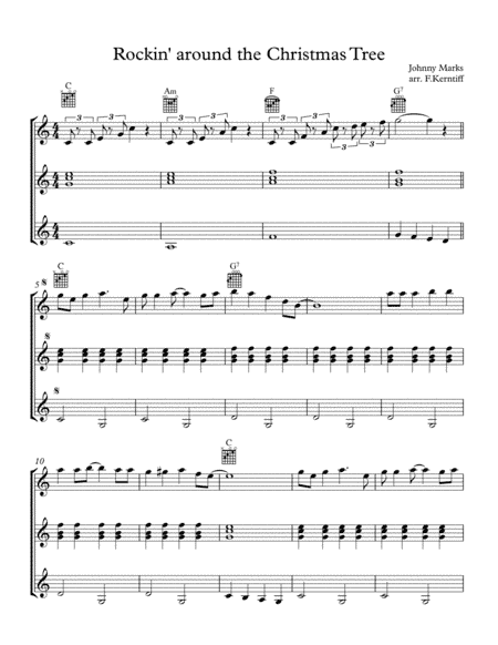 Rockin' Around The Christmas Tree (arr. Frank Kerntiff)
