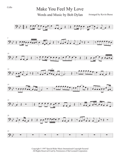 Make You Feel My Love (arr. Kevin Busse)