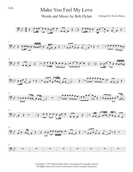 Make You Feel My Love (arr. Kevin Busse)