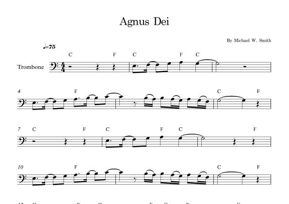 Agnus Dei (arr. E.P)