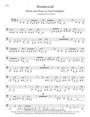 Wonderwall (arr. Kevin Busse)