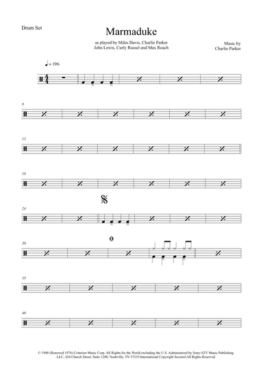 Marmaduke (arr. The Sheet Music Library)