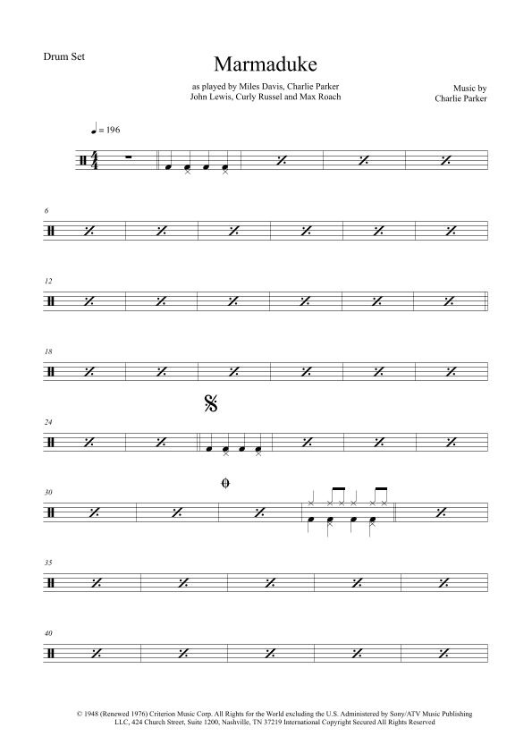 Marmaduke (arr. The Sheet Music Library)