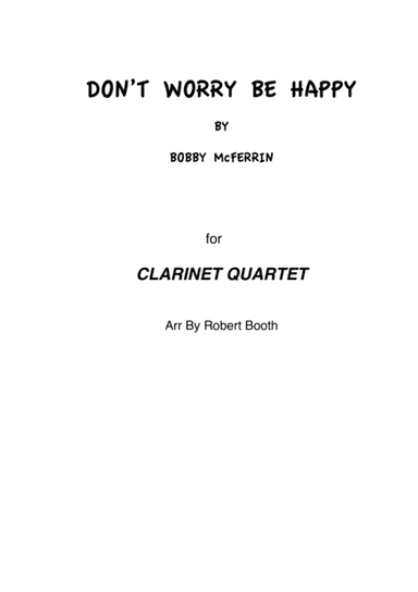 Don't Worry, Be Happy (arr. Robert Booth)