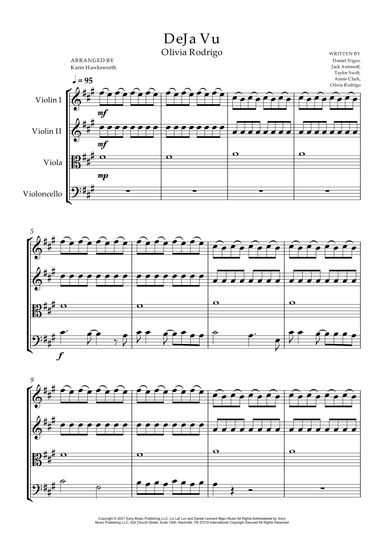 Deja Vu (arr. Karin Hawksworth)