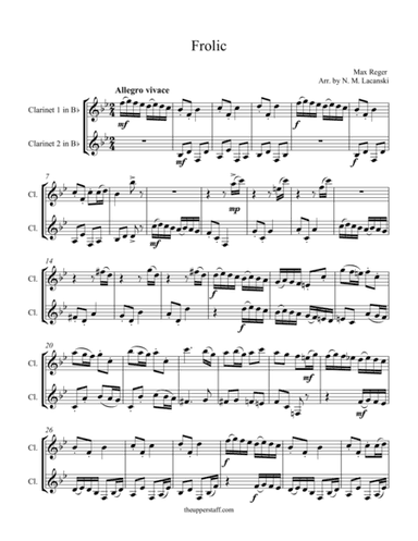 Frolic (arr. Nick Lacanski)