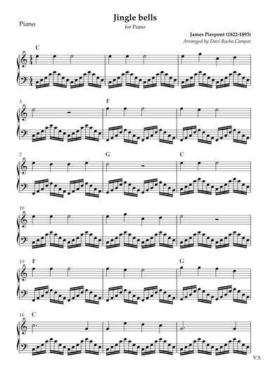 Jingle bells (arr. Davi Rocha Campos)