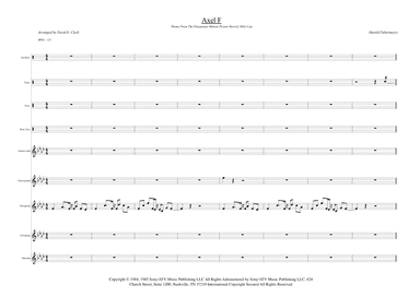 Axel F (arr. David E. Clark)
