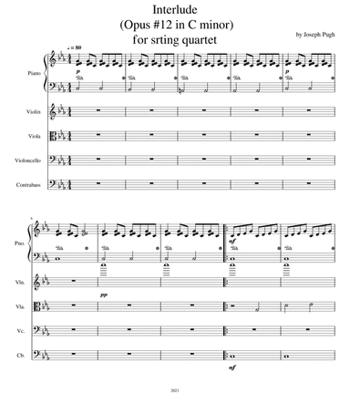Concerto #4 "Interlude" 2nd movement