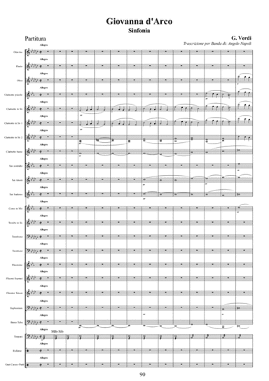 Giovanna d'Arco - Sinfonia (arr. Angelo Napoli)